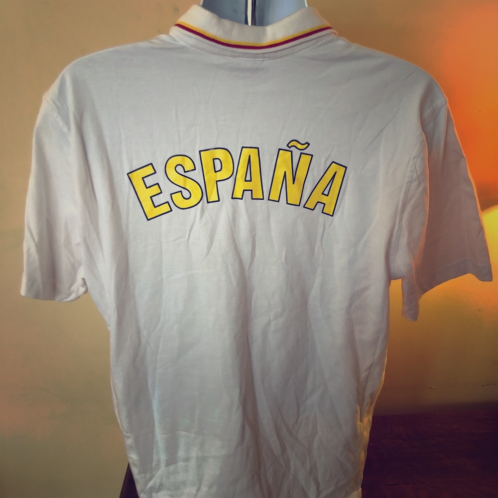 Boomerang Espana men’s polo Soccer Futbol  shirt